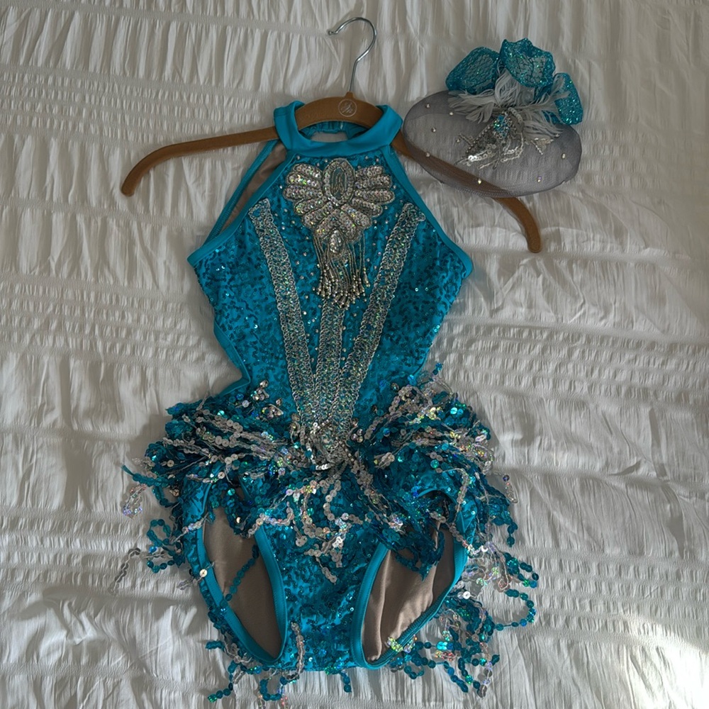 Balera Dance solo custom costume jazz size child Intermediate IC